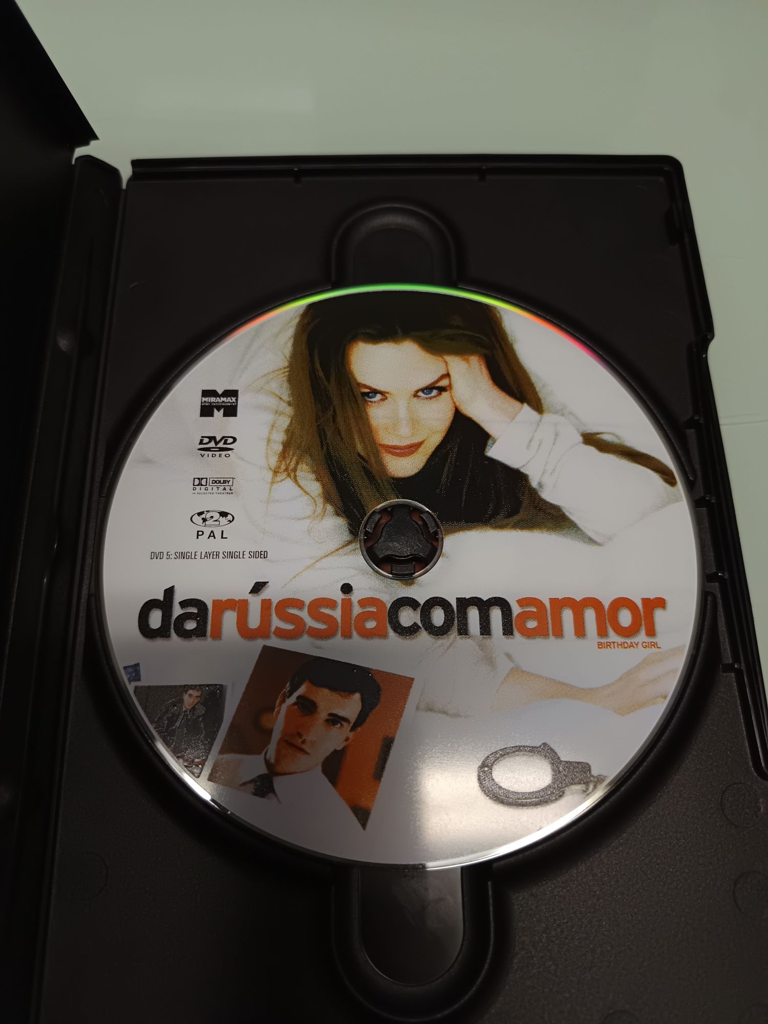 DVD da Rússia com amor