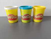 Play-Doh nowa ciastolina 3 duże kubeczki