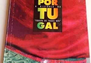 Livro antigo da Volta a Portugal, fascículos em boa encadernação.