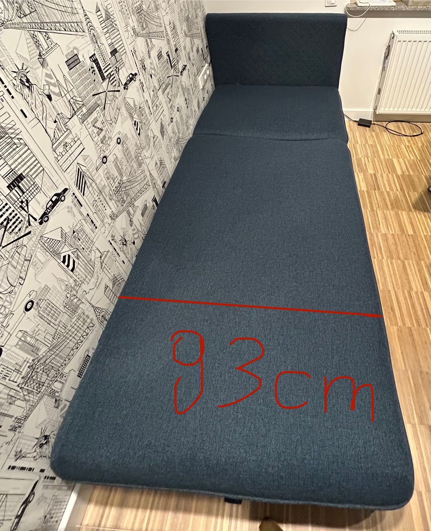 Łóżko IKEA STRANDA z pojemnikami