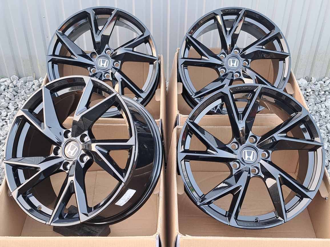 NOWE Alufelgi 18' HONDA 5x114,3: Accord Civic HR-V CR-V CNC CA23 Black