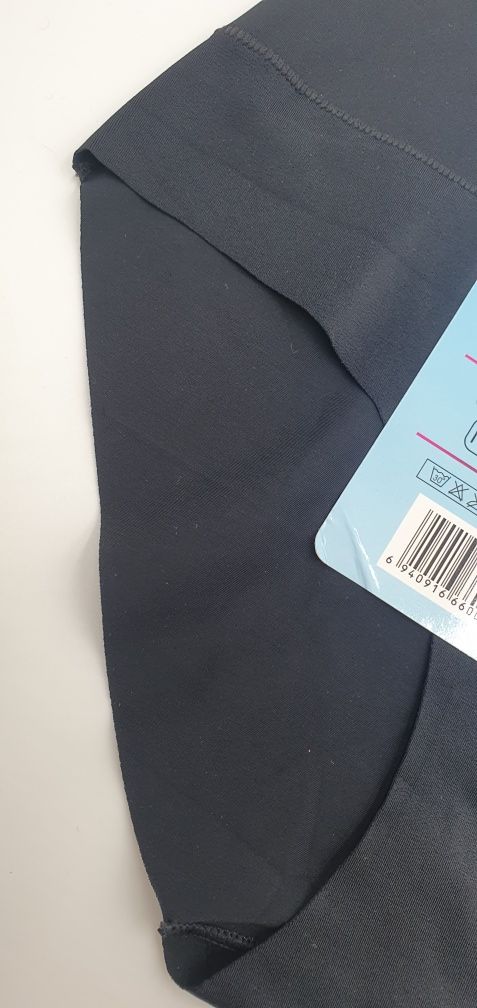 Majtki wyszczuplające ściągające XL/XXL czarne laserowo cięte