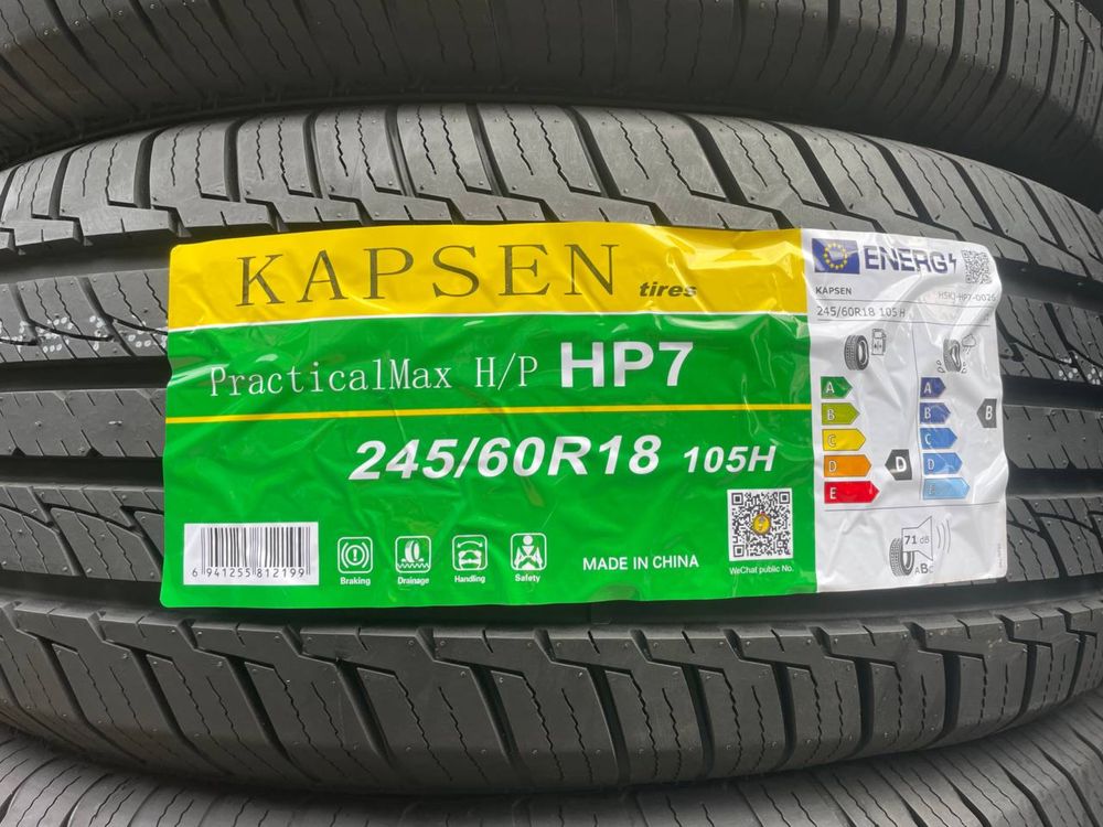 Шини нові 245/60/18 Kapsen літні;Резина склад R18;24 рік;Преміум Китай