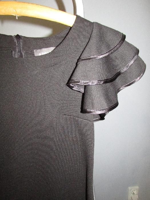 Wyprzedaż letnia mała czarna sukienka mini