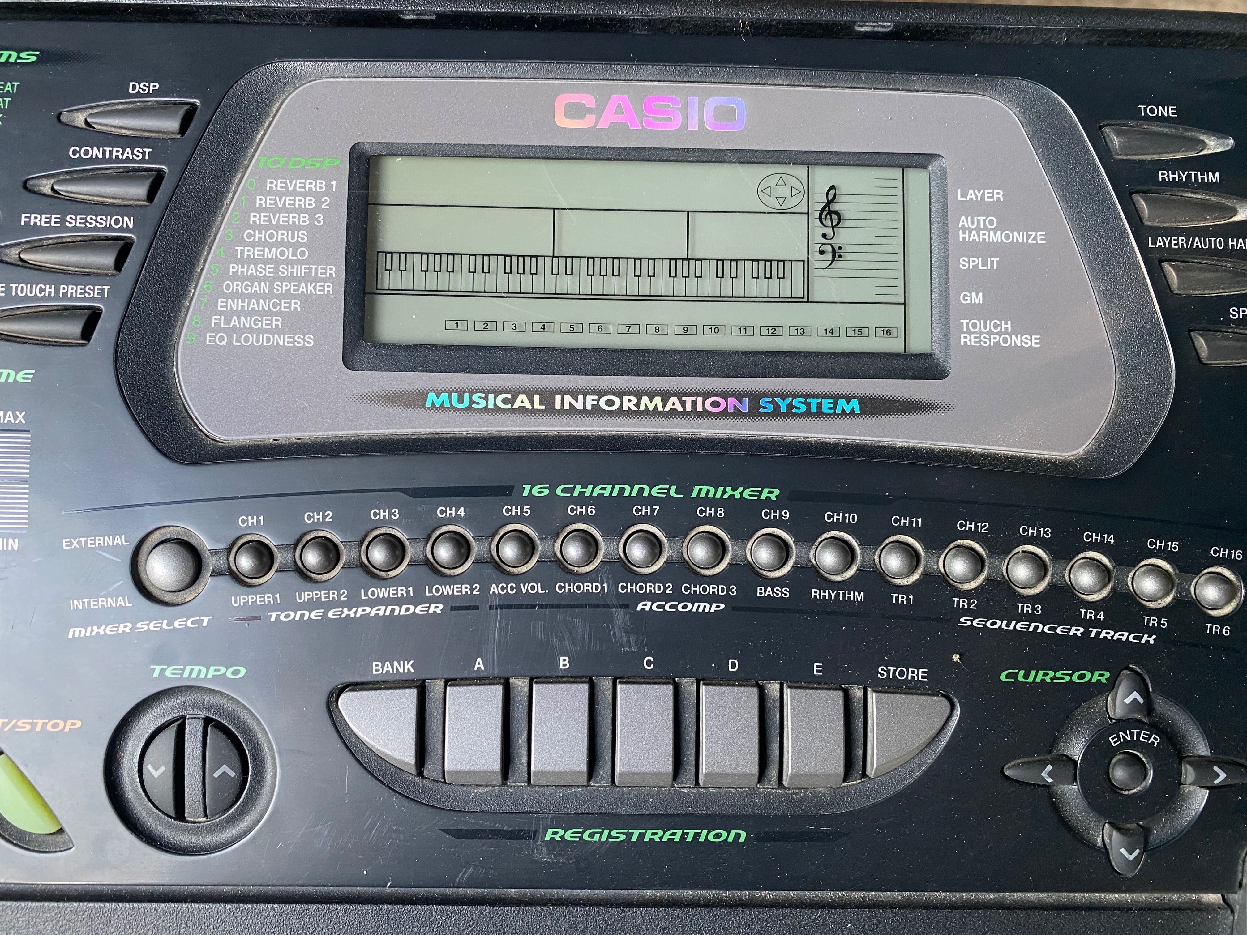 Teclado Casio CTK-731