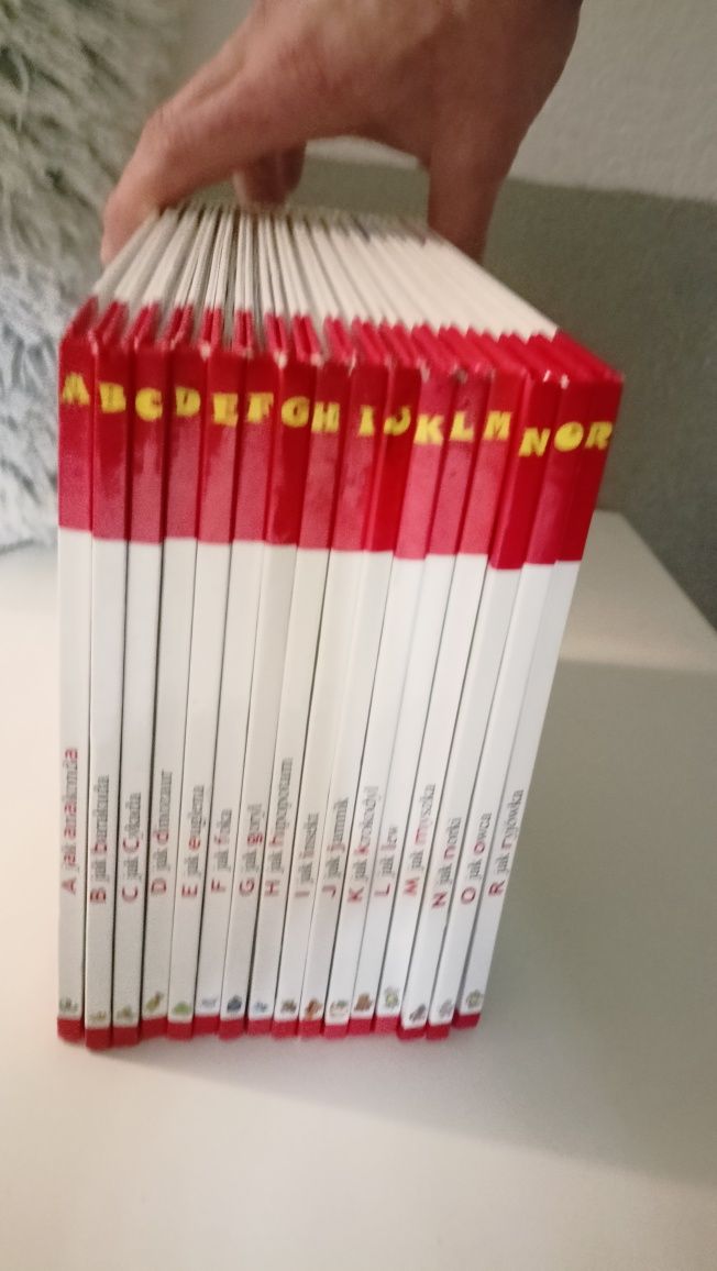 Książki ABC 16szt uczę się dla dzieci nauka dla najmlodszych
