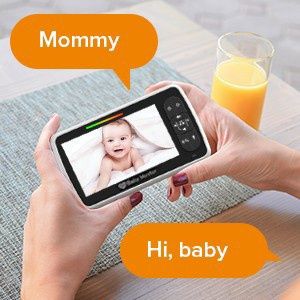 Видеоняня BABY MONITOR  SM 650 с дисплеем 5.0 LCD и поворотный камерой