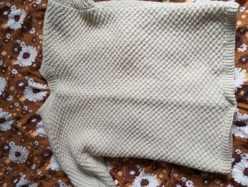 Fajny gruby sweter XL