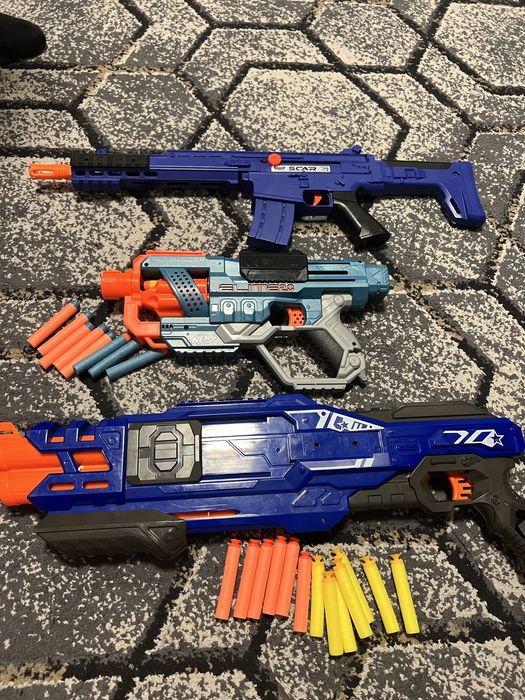 Бластери, верхній працює.