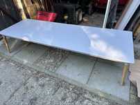 Stół 67cm /200  metalowa konstrukcja