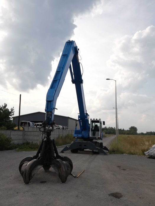 Wynajem koparki kołowej, przeładunkowej Fuchs MHL 350