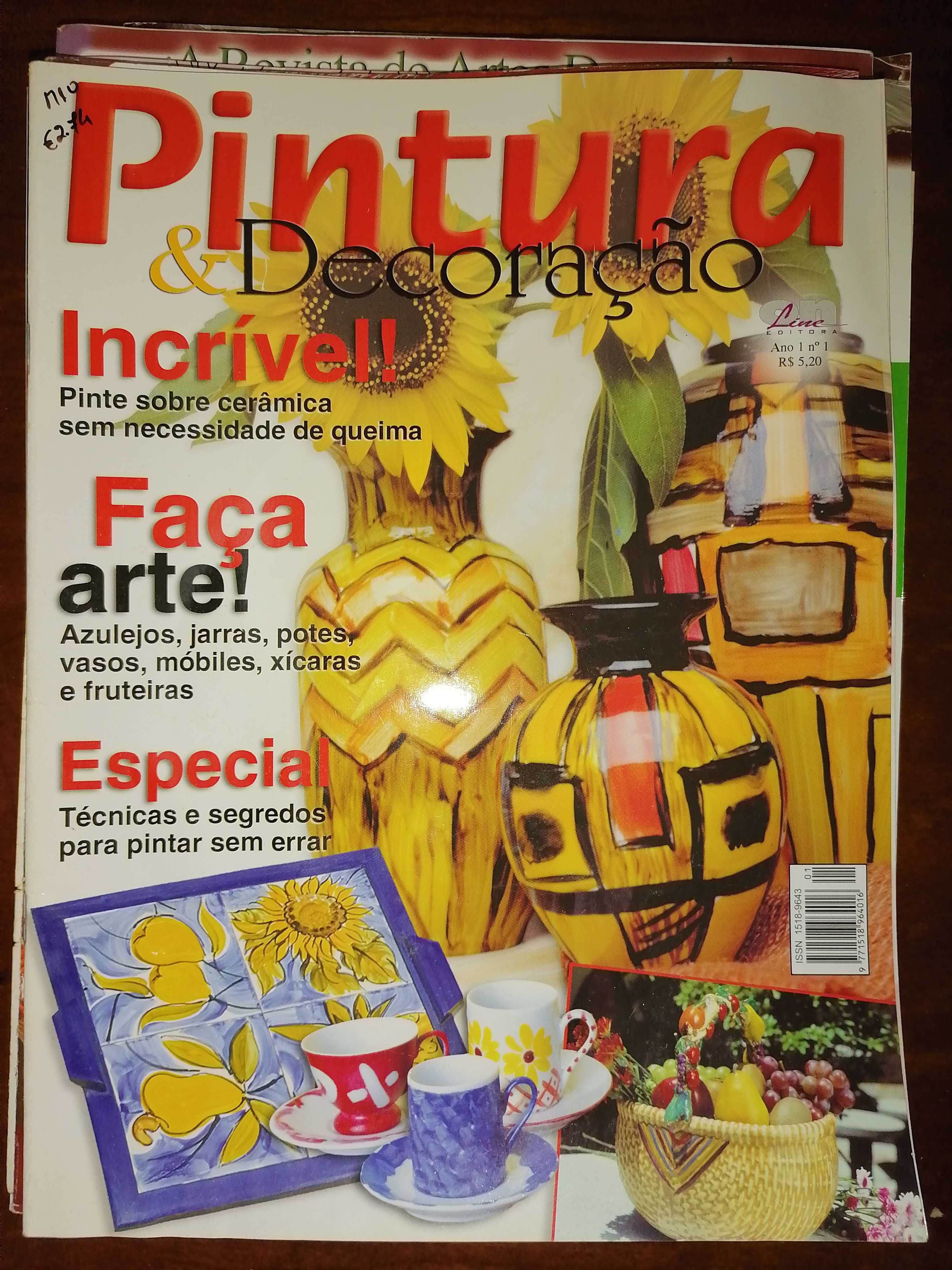Livros Revistas - Bricolage, pintura, madeira , artesanato