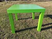 Zielony stolik stoliczek ława Ikea dla dzieci
