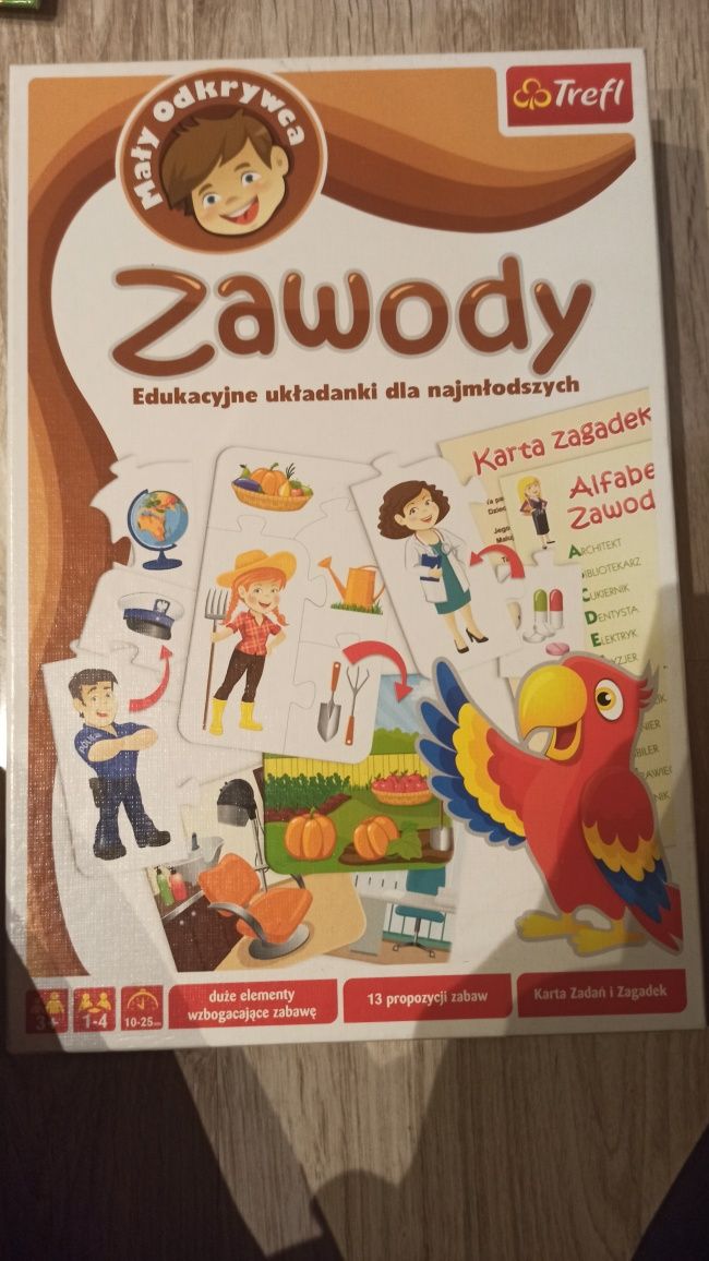 Trefl zawody edukacyjne układanki