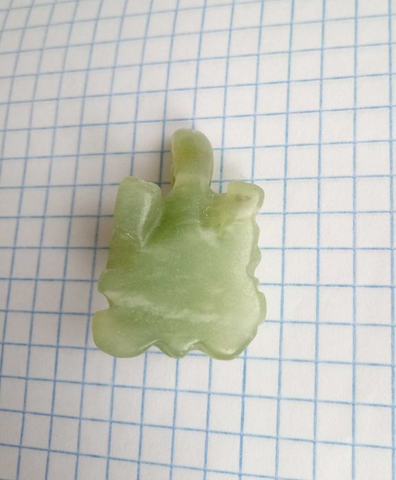 Кулон вінтаж підвіска (сувенір) Черепашка Натуральний камінь онікс №1