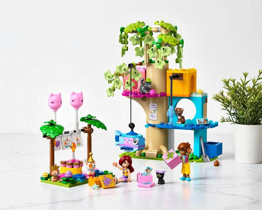 LEGO Kocie Przyjęcie Urodzinowe Domek Na Drzewie PREZENT Dla Dzieci