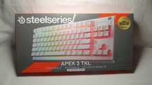 Klawiatura STEELSERIES Apex 3 TKL White jak NOWA.