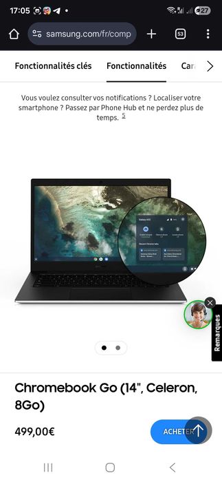 Galaxy Chromebook Go