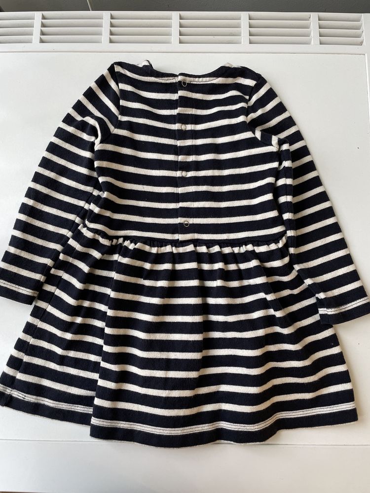 Vestido Petit Bateau 95 cm/2-3 anos