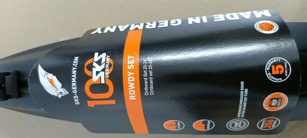 Nr1. Komplet Błotników MTB SKS Rowdy Set 20-24"