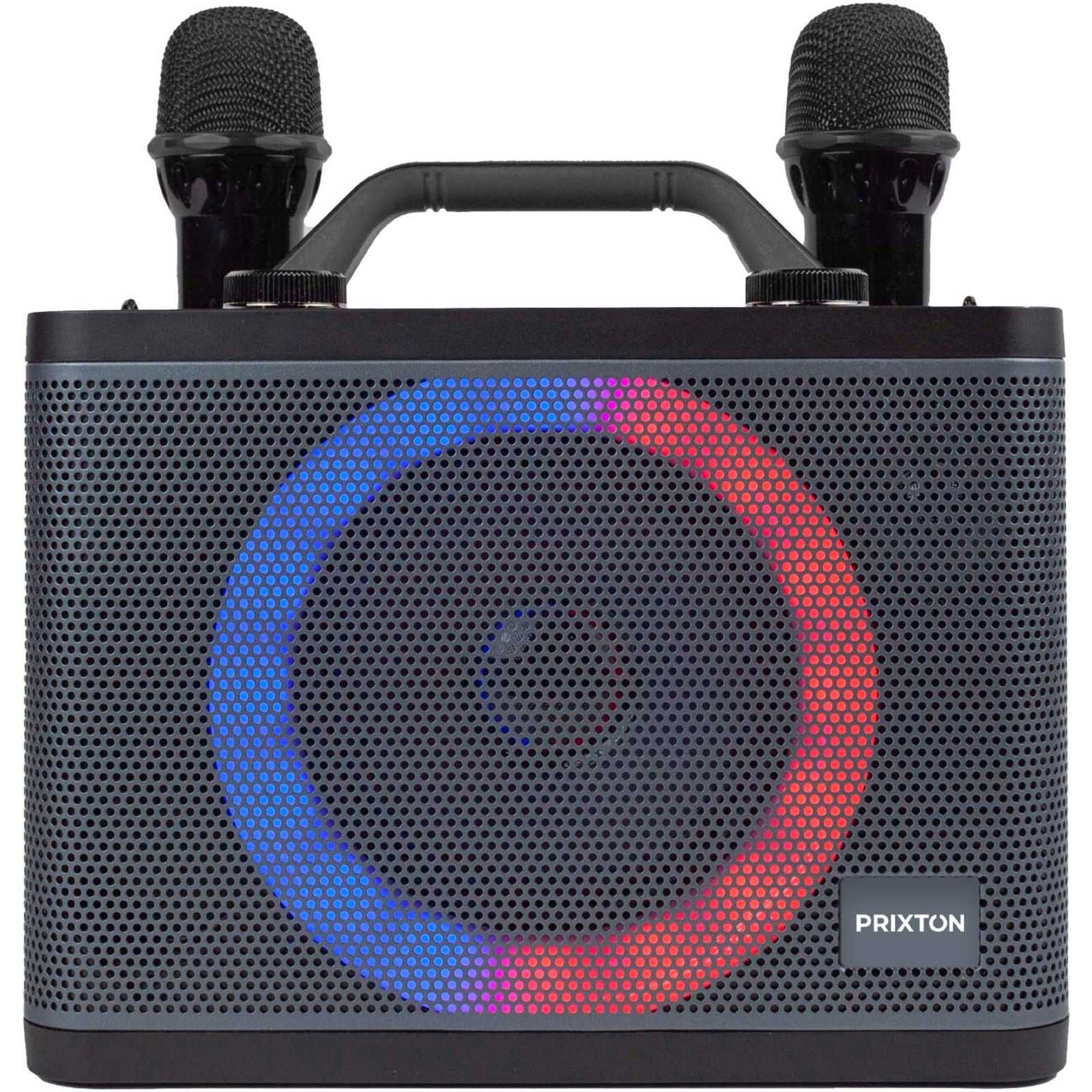 Prixton PartyGO karaoke 2 mikrofony Bluetooth AUX