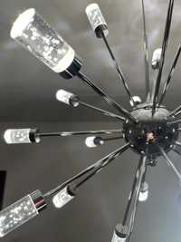 Designerska Nowoczesna Lampa wiszaca w stylu Sputnik Żyrandol