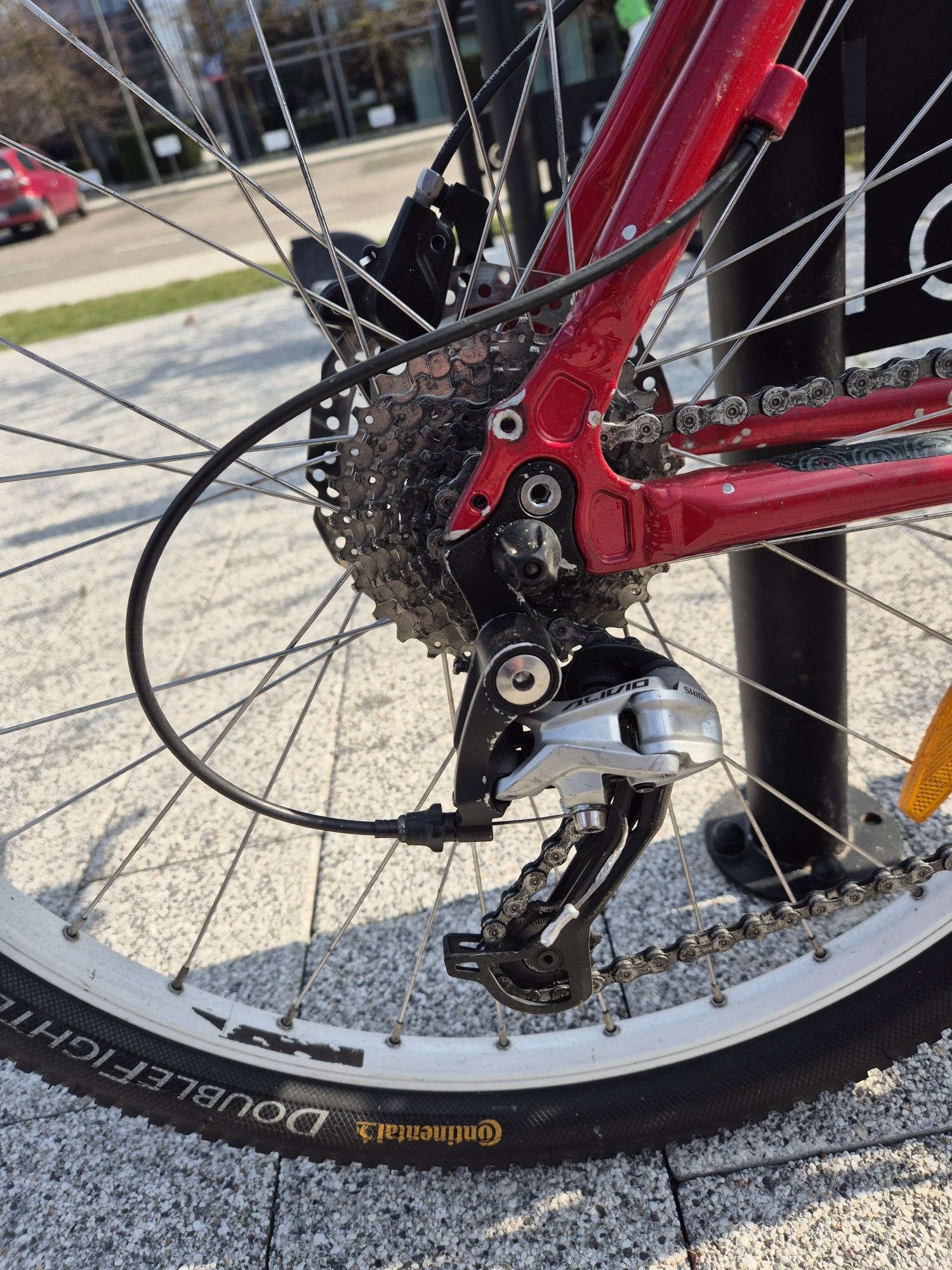 Rower kona crosowy nowe hamulce
