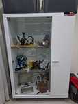 Móvel vitrine com leds