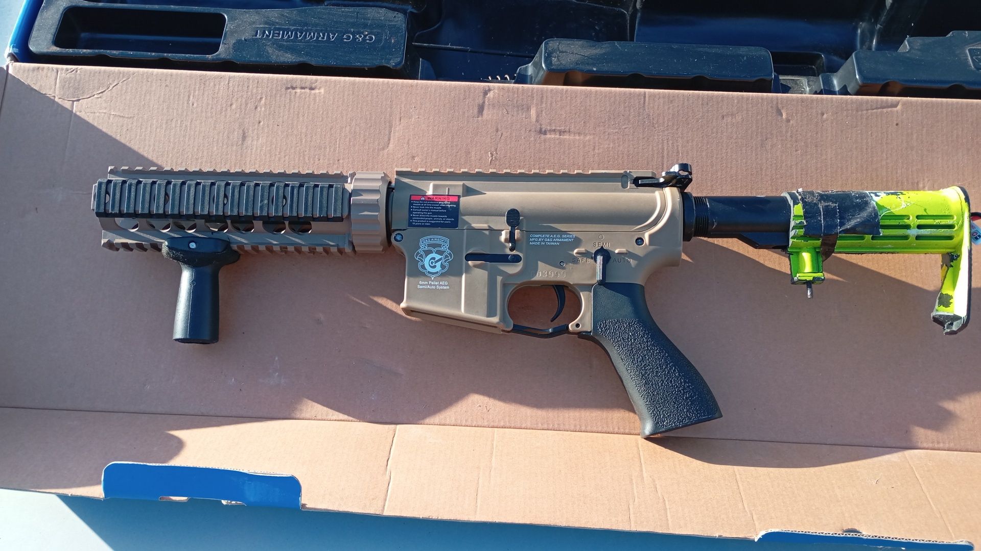 G&G m4 aeg airsoft usada bom estado