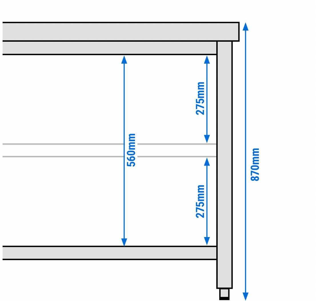 mesa de trabalho de aço inox - NOVA NA CAIXA - com rodízio