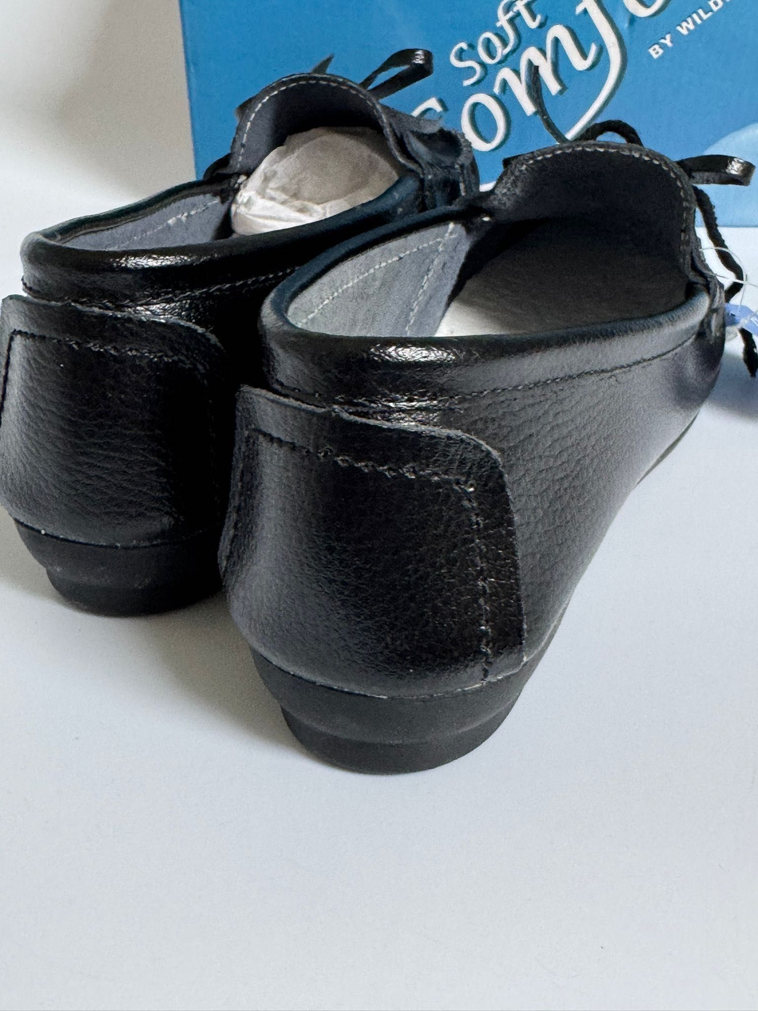 Nowe damskie mokasyny SOFT COMFORT czarne 38