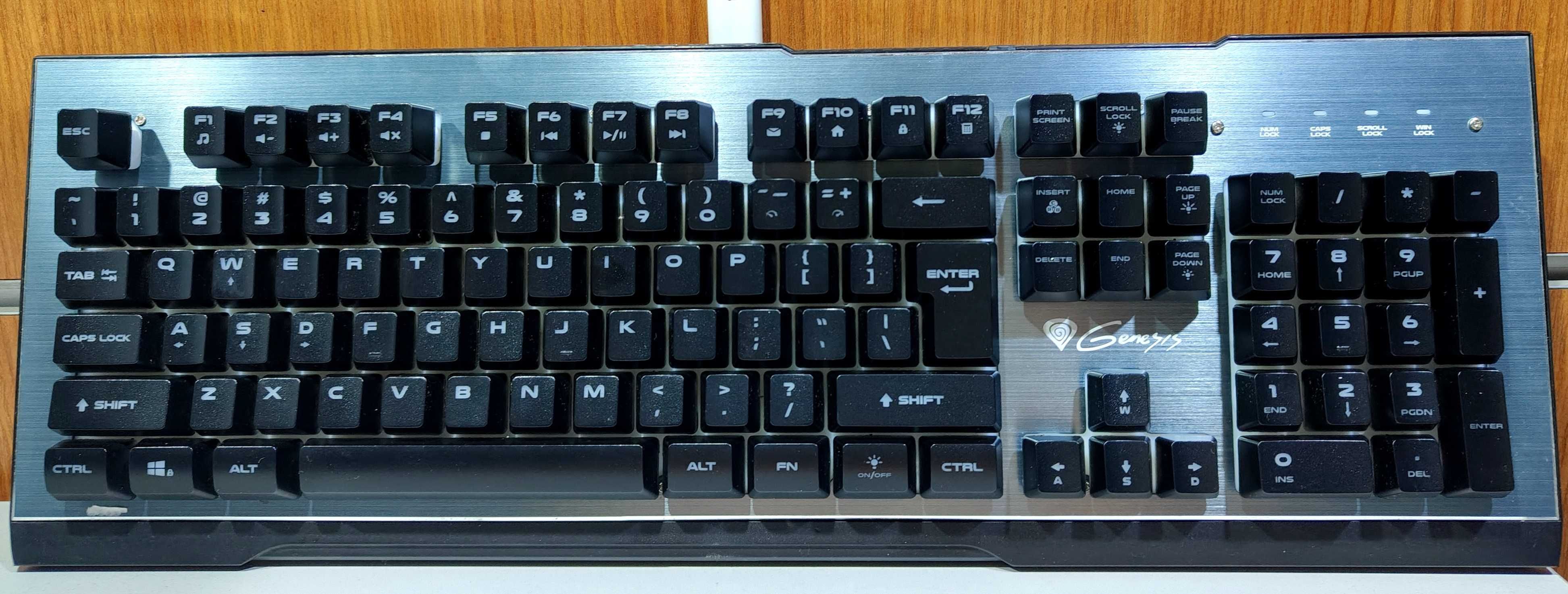 Jak nowa Klawiatura DLA GRACZY GENESIS RHOD 500 RGB