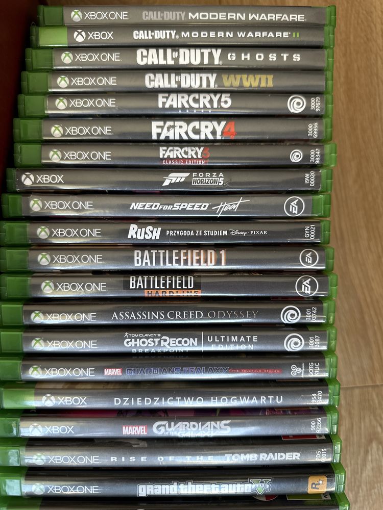 Gry Xbox one S X Series sprzedam zamienie lego rayman call of duty