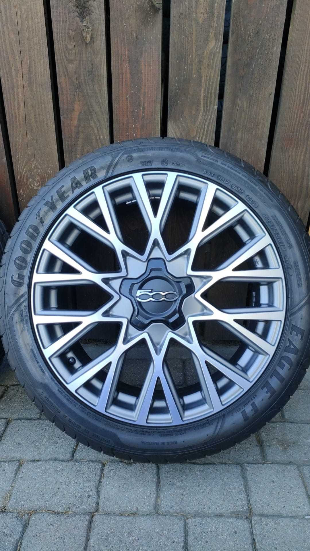 Koła FIAT 500X 18" 5x 110 opony lato 225/45/18 Goodyear (OL1636)