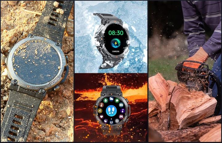 Zegarek Męski Smartwatch Rubicon Rozmowy Kroki Sms 360x360 Menu Pl 400