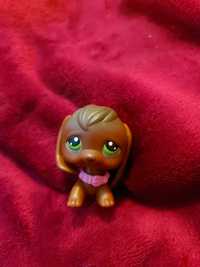 Figurka LITTLEST PET SHOP #77 Beagle + dodatek