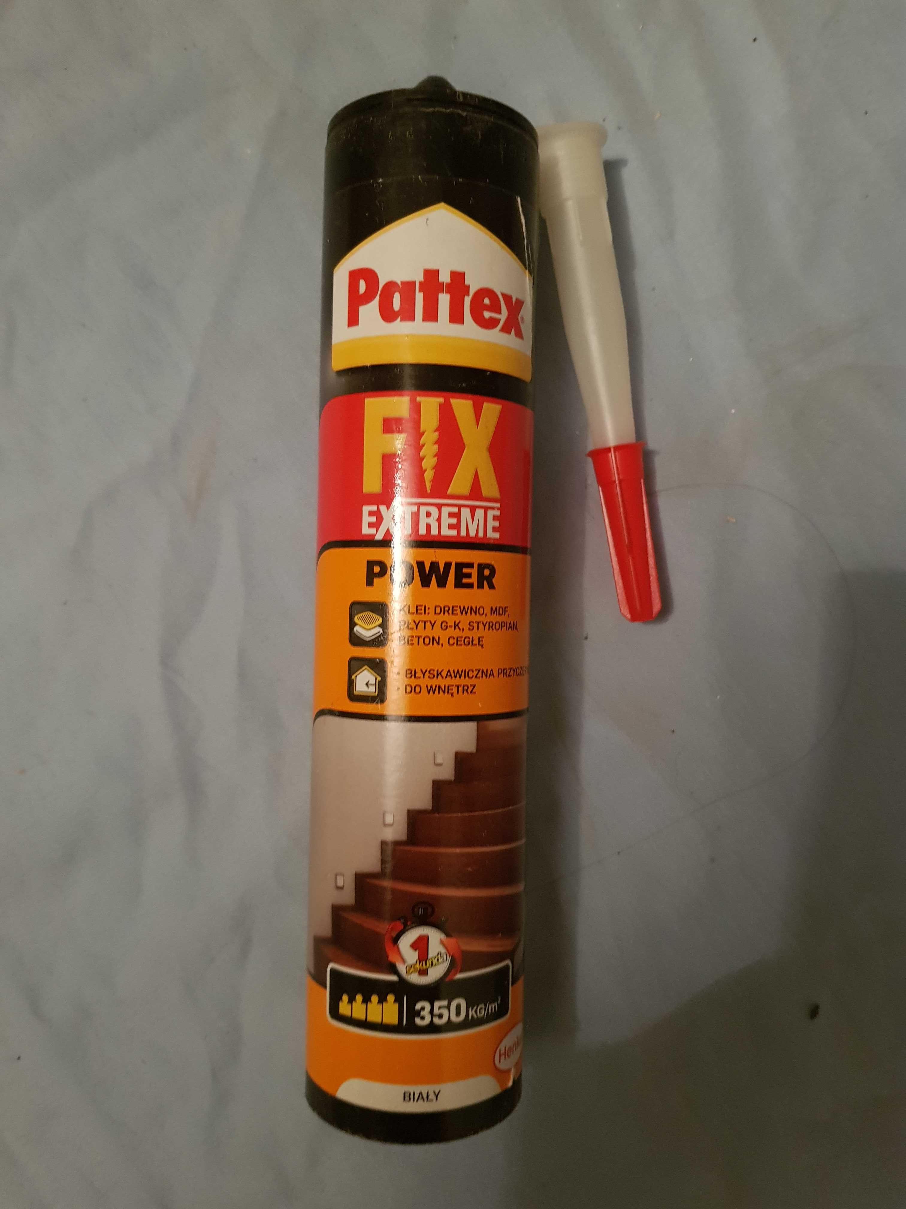 Klej montażowy Pattex Fix Power i Fix Total