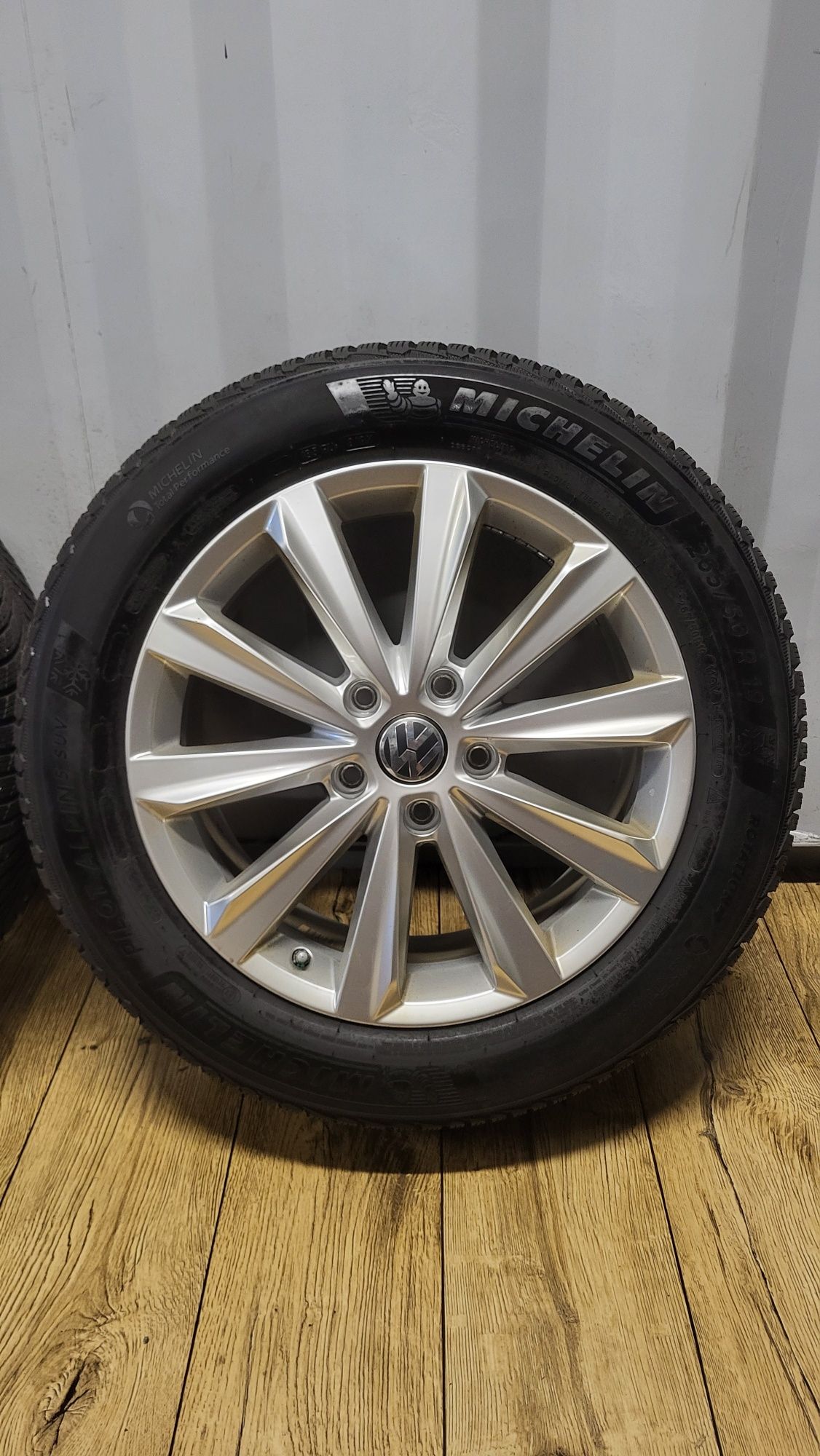 Alufelgi Vw Touareg 19" 5x130 z oponami 265/50 R19 jak nowe Touareg Q7
