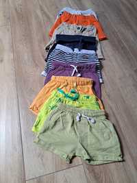 Krótkie spodnie spodenki szorty letnie dla chłopczyka na lato 68 cool