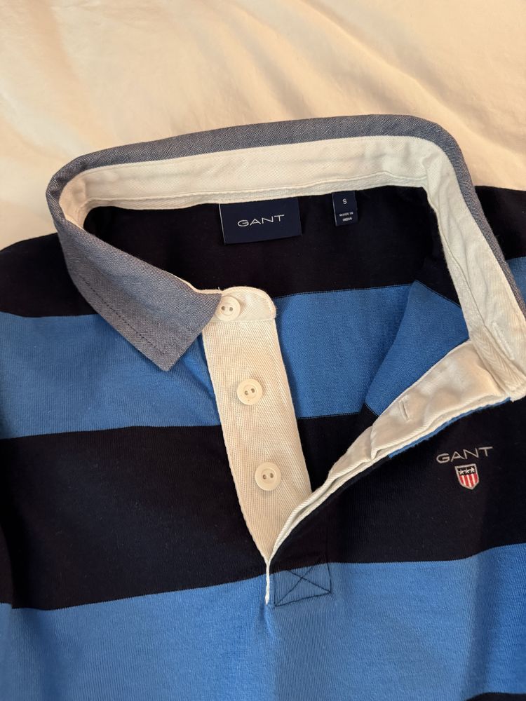 Gant camisola polo (heavy rugger) às riscas S