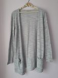 Sweter szary, cardigan Calvin Klein rozm. L