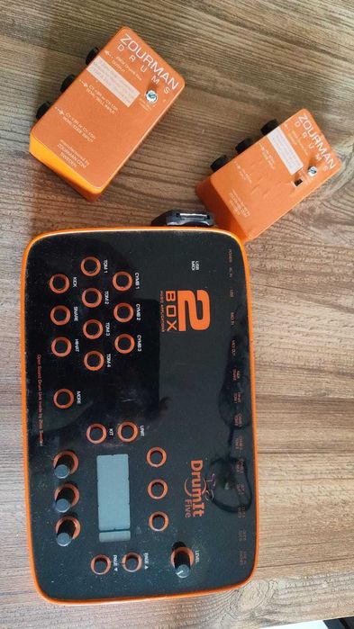 Módulo de bateria 2Box DrumIt Five Mk1 + extras