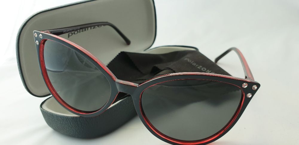 Okulary Polaryzacyjne Damskie Przeciwsłoneczne KOCIE 673