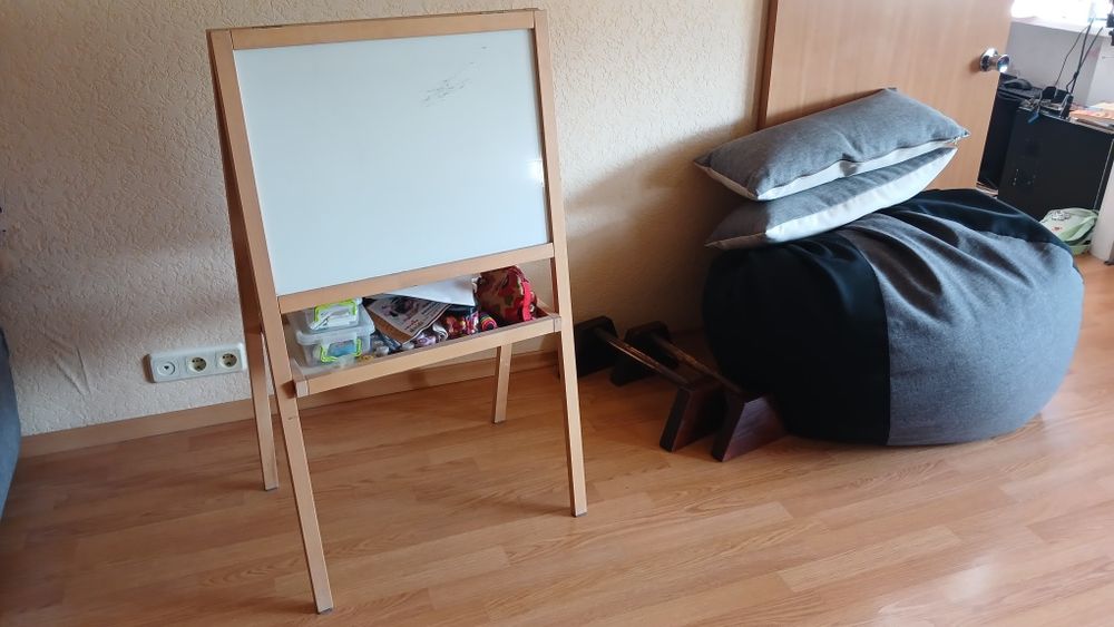 Доска детская для рисования мелом, маркером