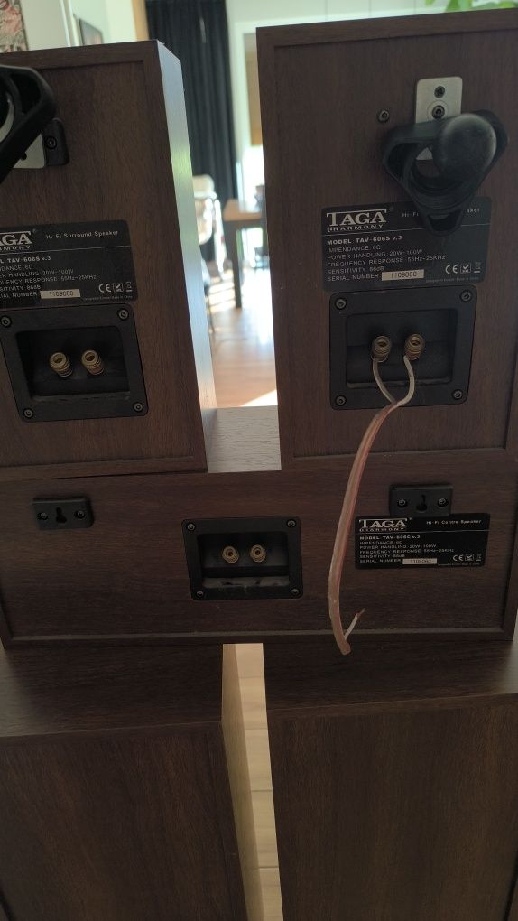 Kino domowe Taga harmony 606+amplituner Pioneer vsx 422