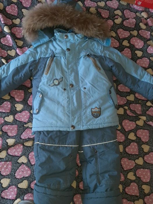 Зимний комбинезон на мальчика