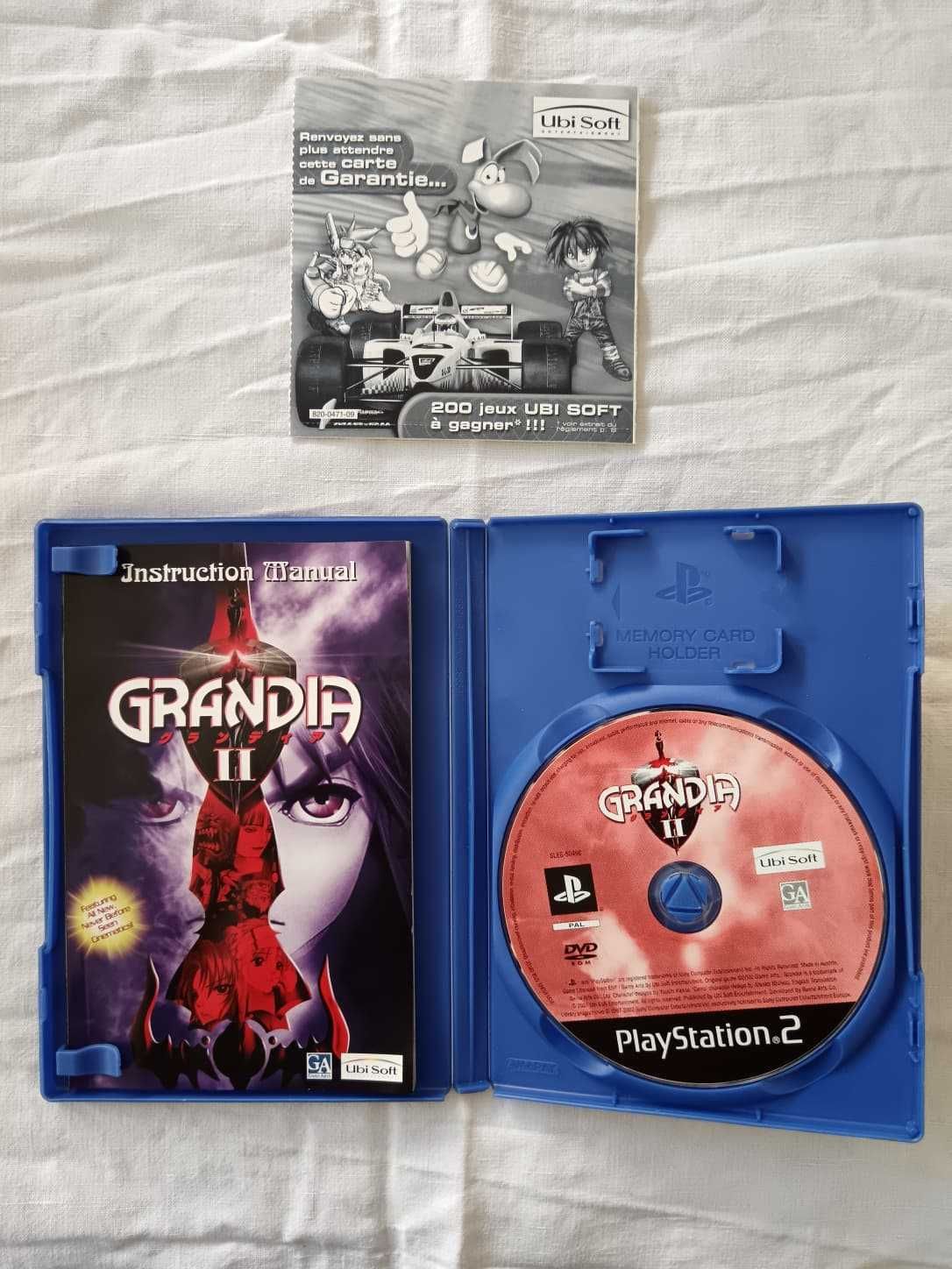 Grandia II [PlayStation 2, 2002] Complete | FR | Authentic | Tested