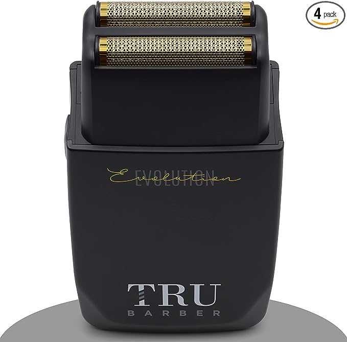 TRU BARBER - Máquina de barbear elétrica homem Evolution 9.000 rpm