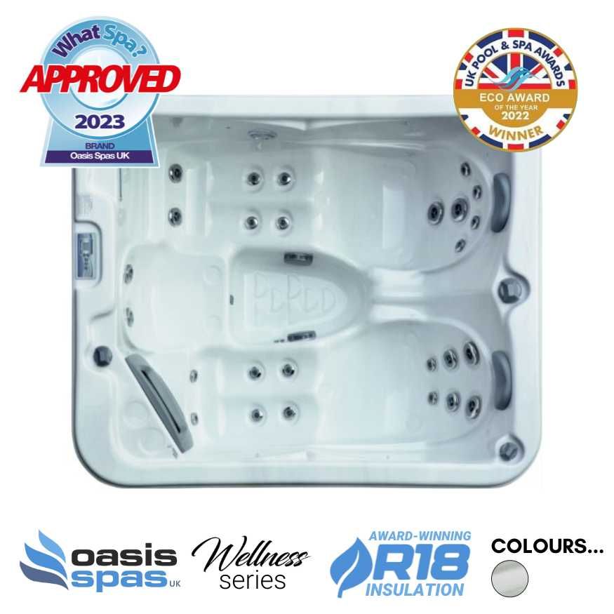Całoroczne Jacuzzi Ogrodowe dla 3 Osób RX 170 - Angielska Marka