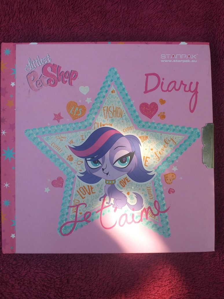 LPS Littlest Pet shop pamiętnik diary starpak Zoe Trend